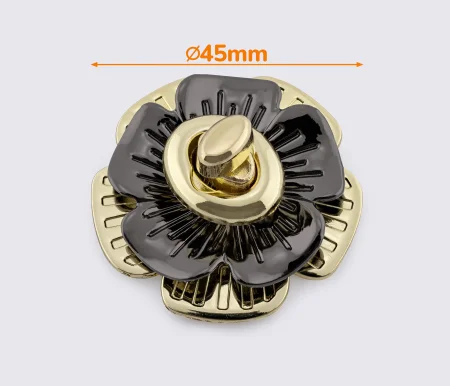 Замок для сумки 45мм 65-541