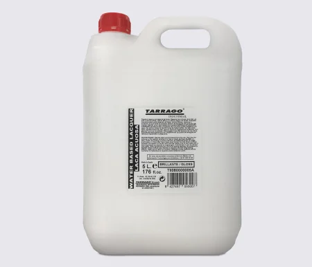 Глянцеве захисне покриття для гладких шкір Tarrago Water Based Lacquero Gloss, 5000 мл TII08