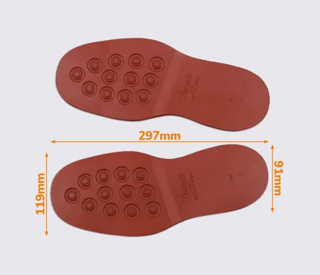 Подошва DAINITE Studded, р. 7 (297 мм), цв. рыжий