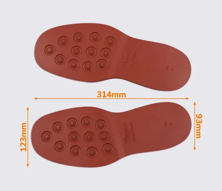 Подошва DAINITE Studded, р. 9 (314 мм), цв. рыжий