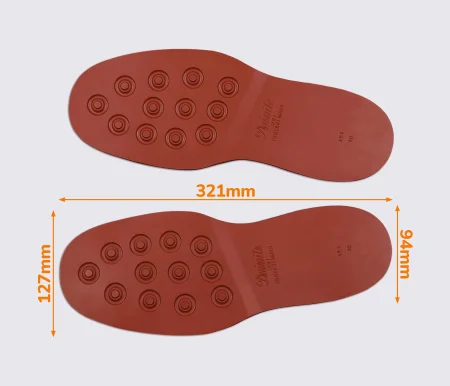 Подошва DAINITE Studded, р. 10 (321 мм), цв. рыжий