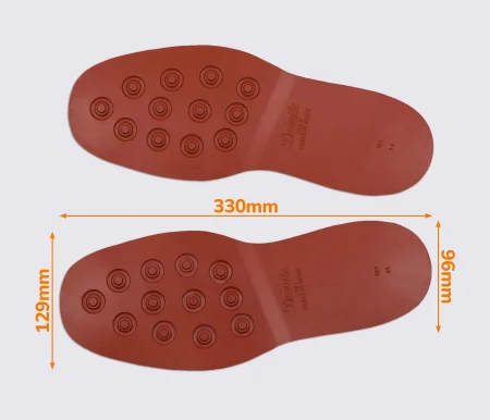 Подошва DAINITE Studded, р. 11 (330 мм), цв. рыжий