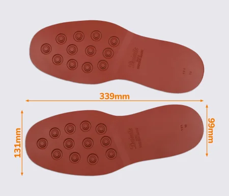 Подошва DAINITE Studded, р. 12 (339 мм), цв. рыжий