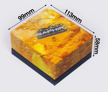 Подарочная коробка Saphir Wax Box Small, маленькая, 99х113х58 мм (2970)