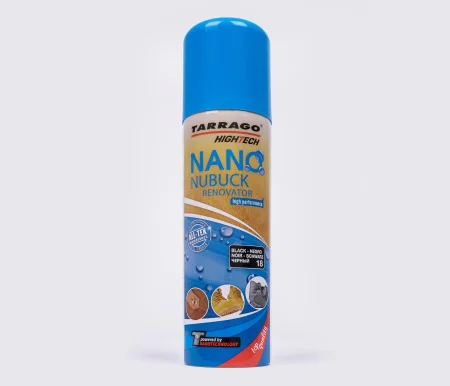 Аэрозоль краска черная для замши Tarrago Nano Nubuck Renovator, 200 мл,TGS19 (18)