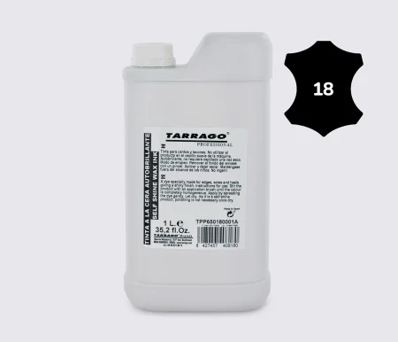 Фарба чорна для підошв, рантів і каблуків Tarrago Self Shine Wax Dye, 1000 мл, TPP65(18)