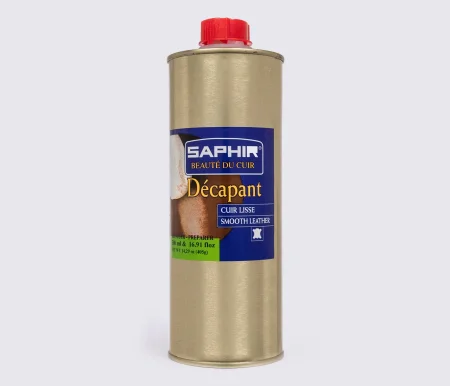 Жидкость для снятия краски Saphir Decapant, флакон жестяной, 500 мл (0848)