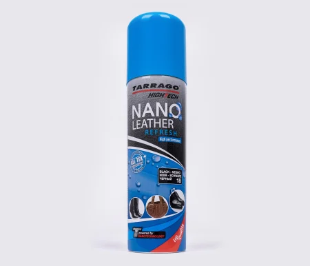 Аэрозоль краска черная для гладкой кожи Tarrago Nano Leather Refresh, 200 мл,TGS20 (18)