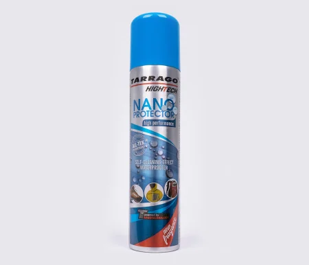 Водоотталкивающая бесцветная пропитка для обуви Tarrago Hightech Nano Protector, 250 мл,TGS22