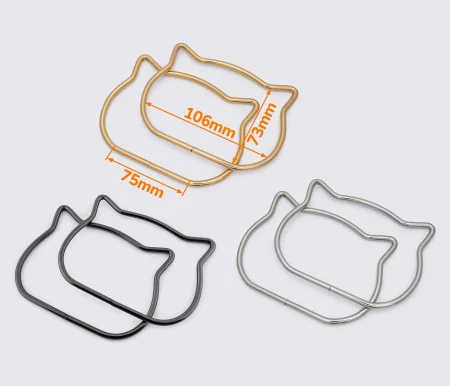 Ручка для сумки Кошка 106мм 65-326