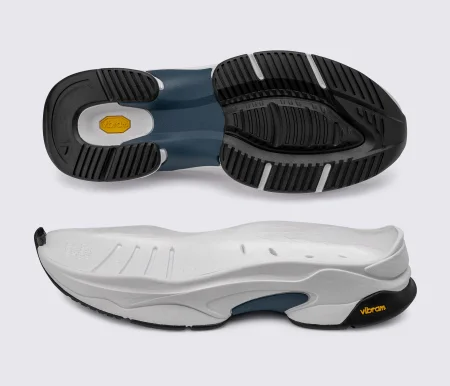 RUNNER 90'S (879CS), кол. білий з темно-синім (EY) підошва Vibram