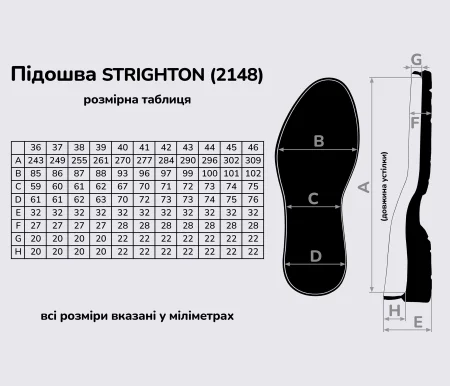 STRIGHTON (2148), цв.черный подошва Vibram
