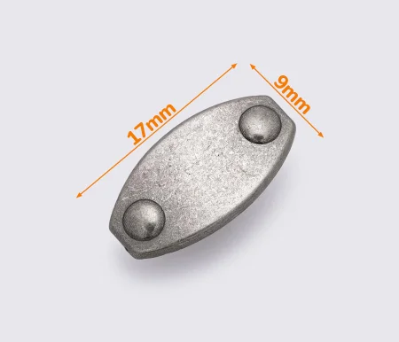 Кончо 17*9мм кол.старе срібло (К-029)