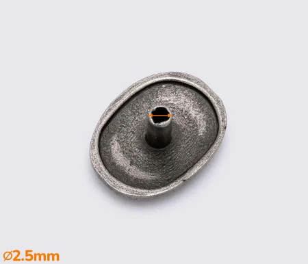 Кончо 15*12мм кол.старе срібло(К-063)