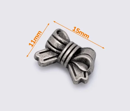Кончо 15*11мм кол.старе срібло (К-065)