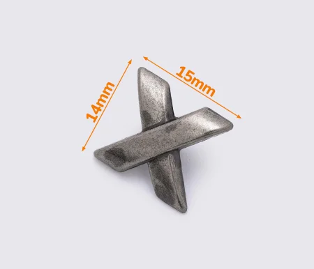 Кончо 14*15мм  кол.старе срібло (К-053)