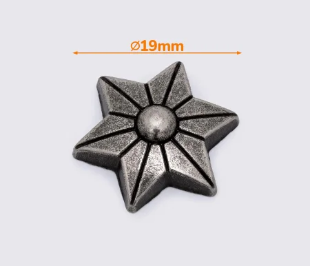 Кончо  19мм кол.старе срібло (К-082)
