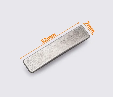 Кончо 32*7мм кол.старе срібло (К-118)
