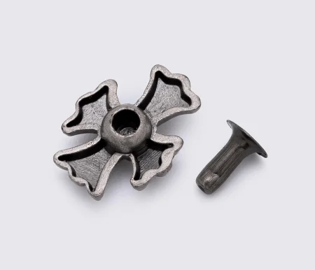 Кончо 15*12мм кол.старе срібло (К-010)