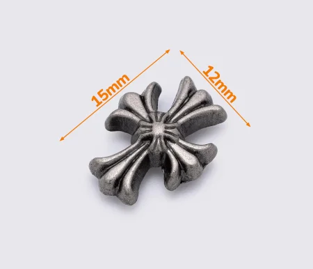 Кончо 15*12мм кол.старе срібло (К-010)