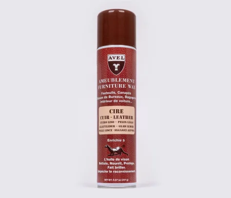 Экстралегкий віск для шкіри Avel Leather Care Wax, 400 мл, безбарвний (4037)