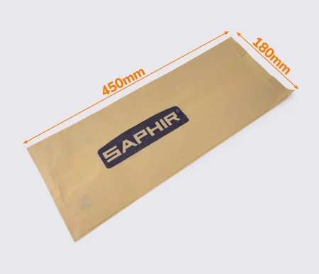 Паперовий мішок для зберігання взуття Saphir Paper Bag, 18х45 см (2510027)