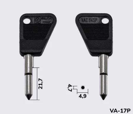VAC64SP Silca заготовка автомобільного ключа