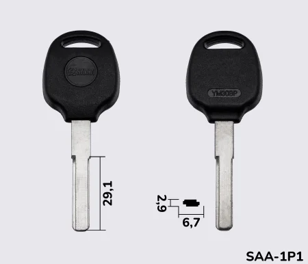YM30BP Silca заготовка автомобільного ключа