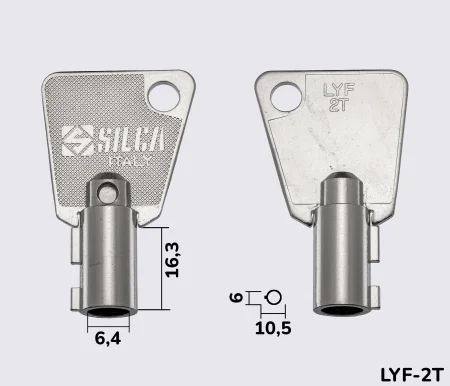 LYF2T Silca заготовка тубулярного ключа