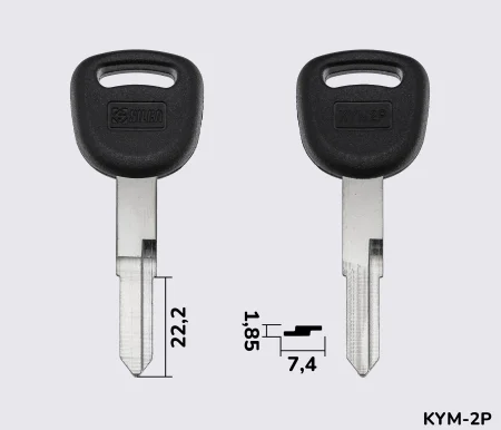 KYM2P Silca заготовка автомобільного ключа