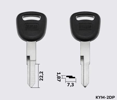 KYM2RP Silca заготовка автомобільного ключа