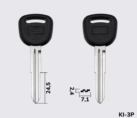 KIA3AP Silca заготовка автомобільного ключа