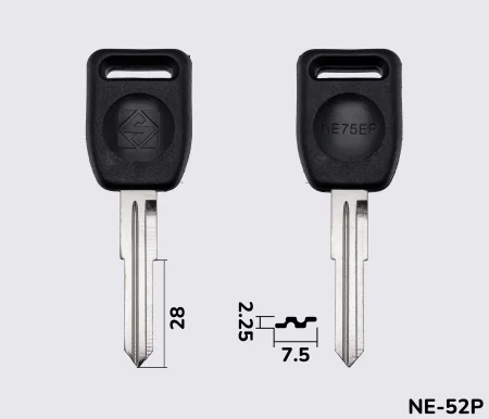 NE75EP Silca заготовка автомобільного ключа