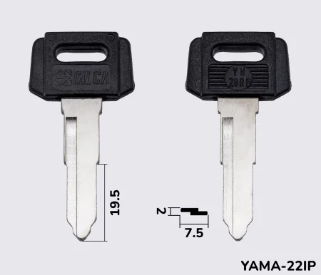 YH28RP Silca заготовка автомобільного ключа