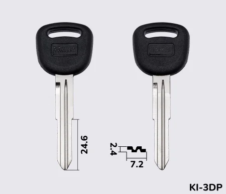 KIA3RAP Silca заготовка автомобільного ключа