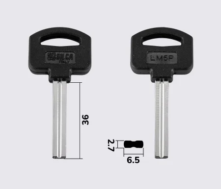 LM5P Silca заготовка луночного ключа