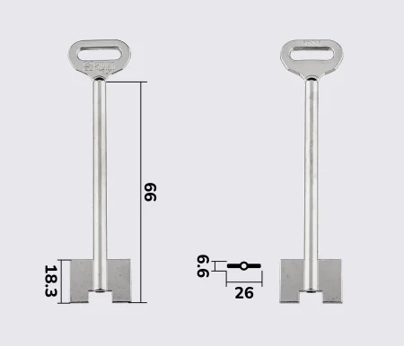 5DVN8 Silca (ДВ-11) заготовка ключа бородкова