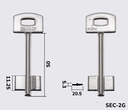 5SCM10 Silca заготовка ключа бородкова