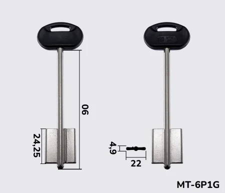 MTNBP Silca заготовка ключа бородкова