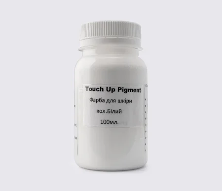 Фарба для шкіри Touch Up Pigment Д. Leather (Тач ап пігмент), кол. білий, 100 мл