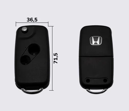 HONDA 2 кнопки заготовка викидного ключа (корпус)