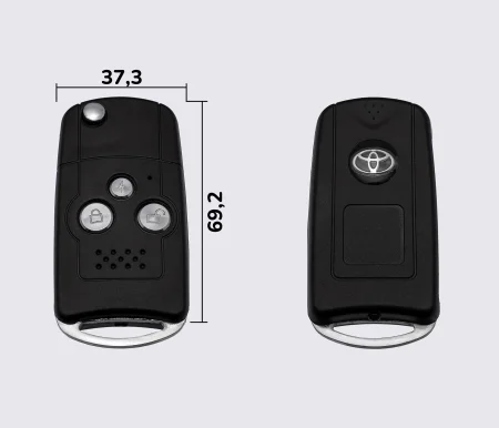 TOYOTA CAMRY 07 на 3 кнопки заготовка викидного ключа (корпус)