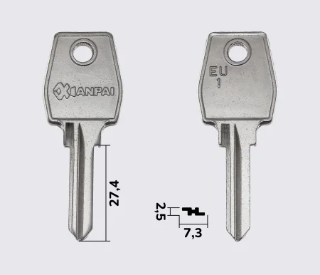 Заготовка ключів EU-1 (Xianpai)