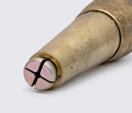 Ручка цанговая металлическая (цв. Латунь)