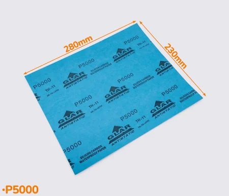 Листовая наждачная бумага / шкурка Р5000, р.230х280 мм 00-204/5000