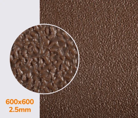 РАСПРОДАЖА - Резина подметочная каучуковая PURE (Китай), р. 600*600*2.5 мм, цв. тропик