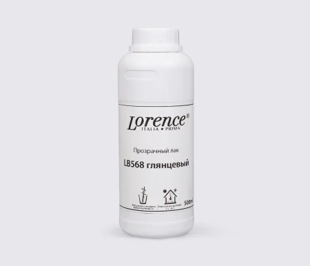 Прозрачный лак глянцевый LB568 - Lorence 500мл