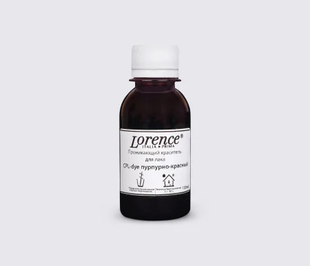 Проникающая пурпурно-красная краска для лаковой кожи 100 мл - CPL-dye (purlish red) (Lorence)