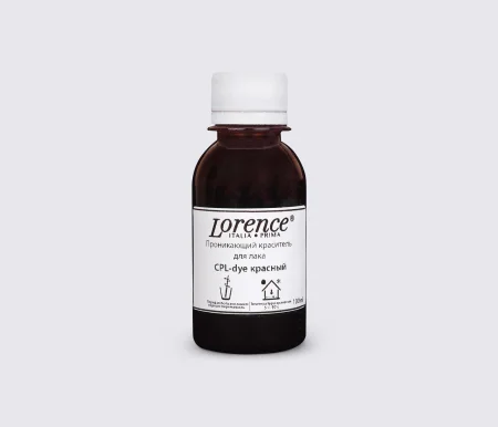 Проникающая красная краска для лаковой кожи 100 мл - CPL-dye (red) - Patent leather dye (Lorence)