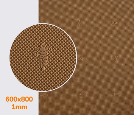 Резина подмёточная XA015 SLIM MICHELIN (Франция), р. 600*800*1мм, цв. тропик (caramel)